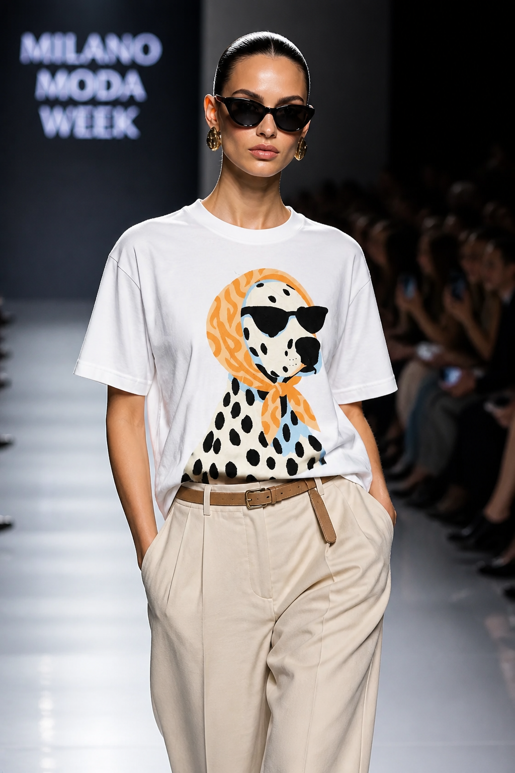 Polera perrito europeo