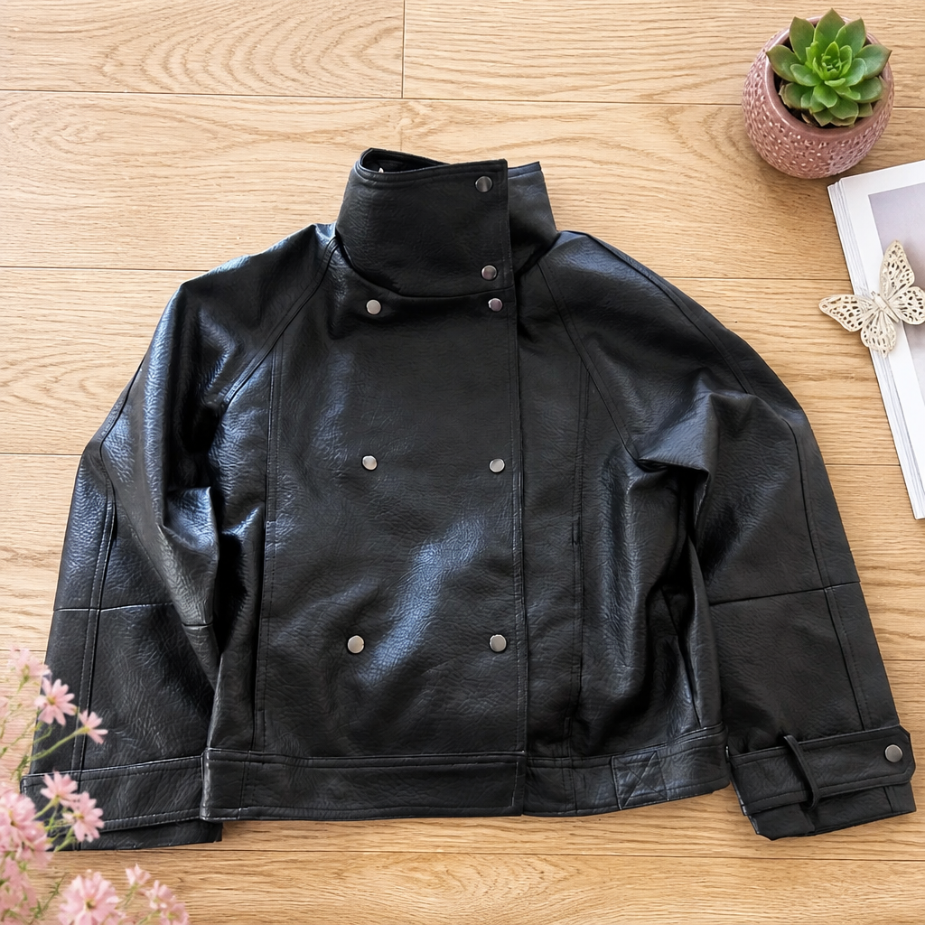 Chaqueta cuello alto